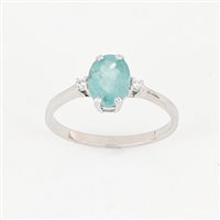 Anello Zorzan Gioielli Donna in Oro bianco Tormalina 1.25 Ct ANPZ2544 - ANPZ2544